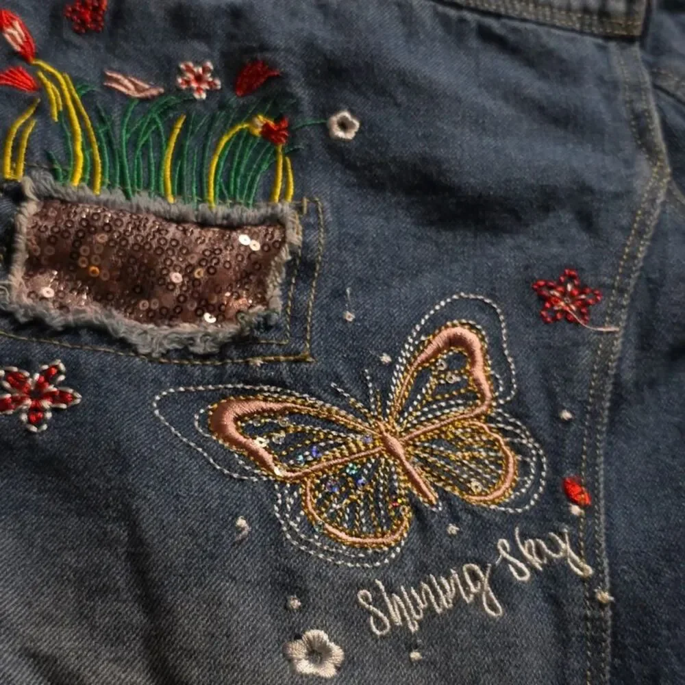 Peacolate kids embroidered